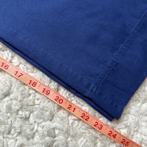 Vintage Lilly Pulitzer Navy Cropped Trouser Palm Beach Fit Coastal Grandma - Picture 10 of 10